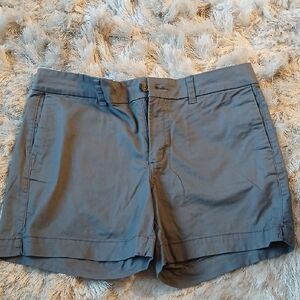 Old Navy Gray Bermuda Shorts Tailored Fit